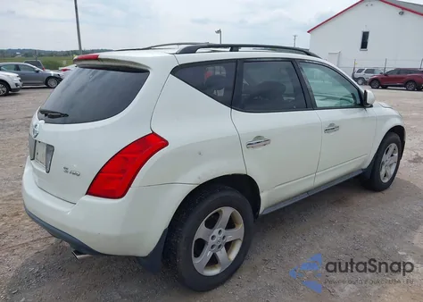 2005 Nissan Murano S from USA, damaged, VIN JN8AZ08W05W435564